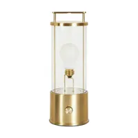 lampe sans fil en laiton doré 13,5 x 12,5 cm the muse - tala