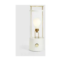 lampe sans fil en aluminium blanc bancoulier 13,5 x 12,5 cm the muse x farrow & ball