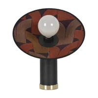 lampe en métal arcs brique 37 cm gatsby - market set