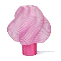 lampe de table rose sorbet 34 cm soft serve lamp - crème atelier