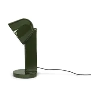 lampe de table en céramique vert mousse 50 cm céramique down - flos