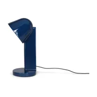lampe de table en céramique bleu marine 50 cm céramique down - flos
