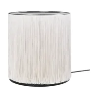 lampe de sol en nilon et aluminium crème 45 cm modèle 597 - gubi