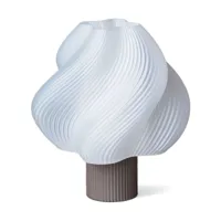 lampe portable mocha 23 cm soft serve - crème atelier