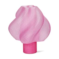 lampe portable rose sorbet 23 cm soft serve - crème atelier