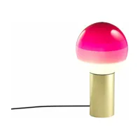 lampe en laiton rose 22,2 x 12,5 cm dipping light - marset