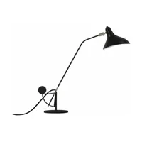 lampe de bureau en acier noir 84cm bs3 mantis - dcw editions