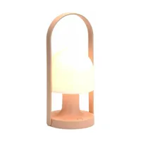 lampe lanterne portable rose 12 cm followme - marset