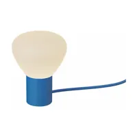 lampe en aluminium bleu 17 cm parc n°1- lambert & fils