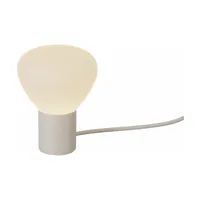 lampe en aluminium beige 17 cm parc n°1- lambert & fils