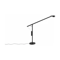 lampe de table en aluminium noire 60 x 18,5 cm fifty fifty - hay
