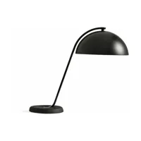 lampe de table en aluminium noire 26 x 43 cm cloche - hay
