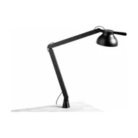 lampe de bureau à fixer noire 14 x 42,5 cm pc - hay