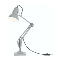 lampe de bureau en aluminium grise 31 x 48 cm original 1227 - anglepoise